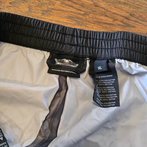 Harley-Davidson Black and Gray Windbreaker Jacket - Picture 11 of 14